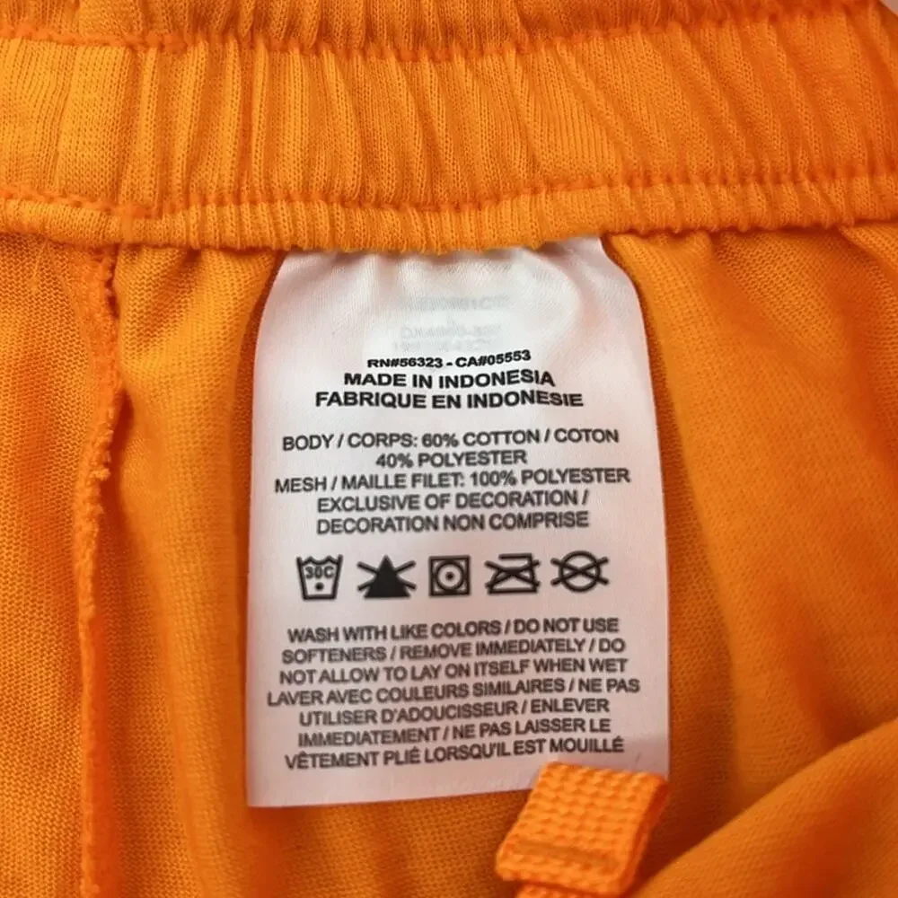 Nike Loose Fit Dri-Fit Kid's Shorts - Orange - Large - NWT